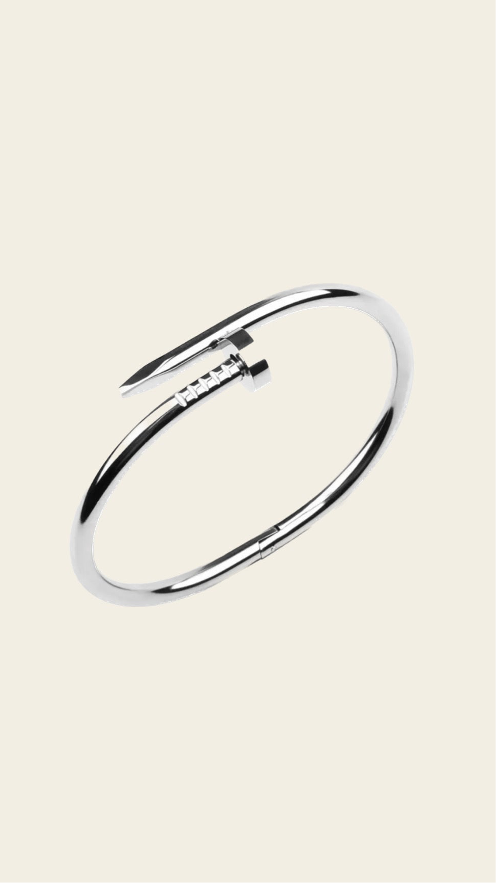 Glam Bangle (silver)