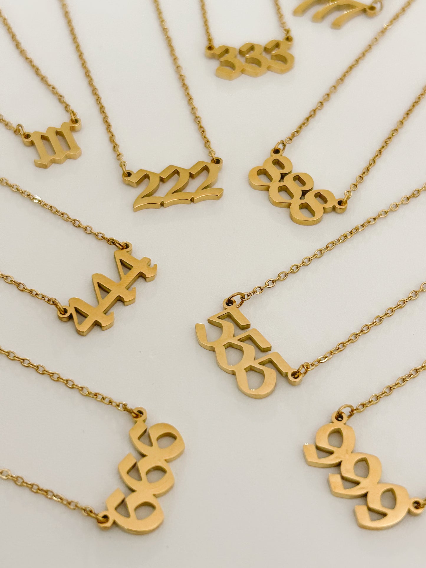 Angel Numbers Necklace