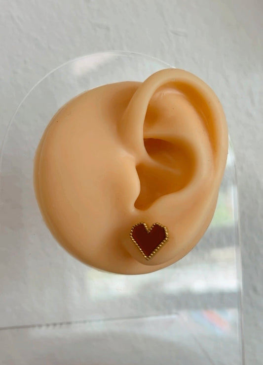 Heart Studs